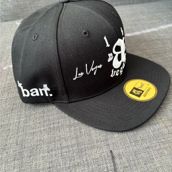 Brand About Nothing BAN LasVegas Exhibit B Wool Snap Back Hat NEW - Picture 5 of 9